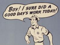 A good work ethic...